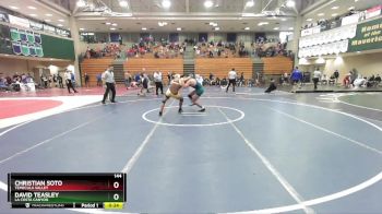 144 lbs Semifinal - Christian Soto, Temecula Valley vs David Teasley, La Costa Canyon