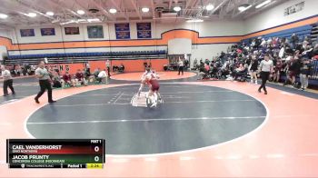 149 lbs Cons. Round 5 - Cael Vanderhorst, Ohio Northern vs Jacob Prunty, Concordia College (Moorhead)