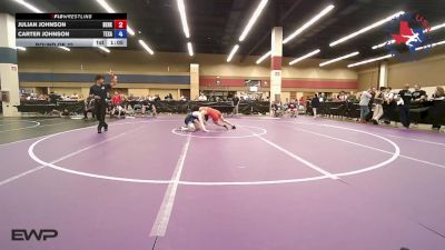 150 lbs Round Of 32 - Julian Johnson, Berkner High School Wrestling vs Carter Johnson, Texas