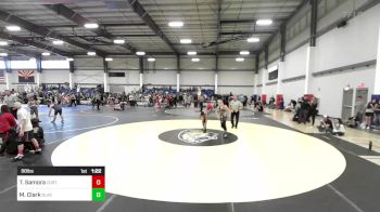 88 lbs Semifinal - Teagun Samora, Cortez vs Mason Clark, BlackCat WC