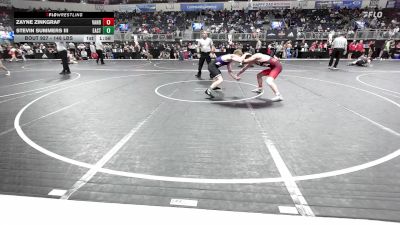 148 lbs Consi Of 8 #1 - Zayne Zinkgraf, Vandals vs Stevin Summers III, East Kansas Eagles