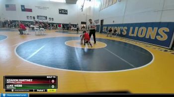 120 lbs Champ. Round 2 - Luke Webb, Rockwall vs Xzavion Martinez, Rockwall-Heath