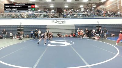 110 lbs Cons. Round 3 - Aiden Chase, Grizzly Wrestling Club vs Rocko Rodriguez, Warhawk Wrestling Club