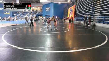 130 lbs Cons. Round 4 - Maiya Lang, Easton vs Mariah Witmer, Holy Spirit
