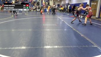 140 lbs Semifinal - Ethan Watters, Elder vs Ryder Wilber, EP Rattlers