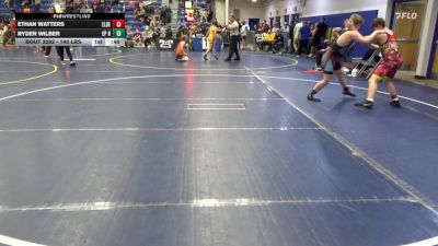 140 lbs Semifinal - Ethan Watters, Elder vs Ryder Wilber, EP Rattlers