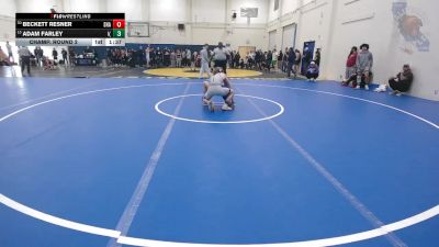 136 lbs Champ. Round 2 - Adam Farley, Independence (Bakersfield) vs Beckett Resner, Shasta