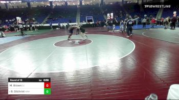 195 lbs Round Of 16 - Micheal Brown, Central Catholic vs Brendan Gilchrist, Norwalk