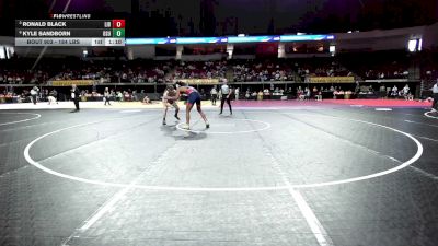 184 lbs Quarterfinal - Ronald Black, Liberty vs Kyle Sandborn, Ohio State