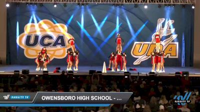 Owensboro High School - School Cheer [2021 Large Varsity Coed - NT Day 1] 2021 UCA Bluegrass Regional