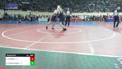 Round Of 64 - Chayse Polifka, Perry Wrestling Club vs Gabriel Scarbrough, Checotah Matcats