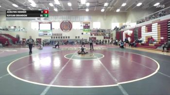 135 lbs Cons. Round 4 - Kaylnn Brandon, Vale vs Acelynn Kenner, Twin Falls