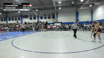 100 lbs Quarterfinal - Lillie Normandie, Greater Lowell vs Aidalish Cruz, Chicopee