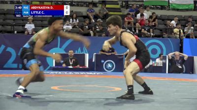 51 kg 1/4 Final - Danael Abdykassym, Kazakhstan vs Cruz Little, Puerto Rico