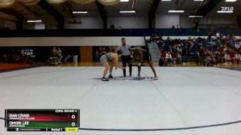 184 lbs Cons. Round 2 - Omori Lee, Greensboro vs Dan Craig, Springfield College