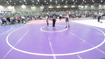 95 lbs Round Of 32 - Jordan Dodge, Bulldog Wrestling Club vs Landon Parrish, Gridley Gladiators