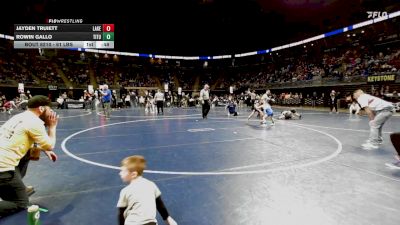 61 lbs Quarterfinal - Jayden Truiett, Lake Lehman vs Rowin Gallo, Titusville