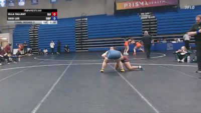180 lbs Cons. Round 2 - Ella Tallent, Emory & Henry vs Desi Lee, Campbellsville University