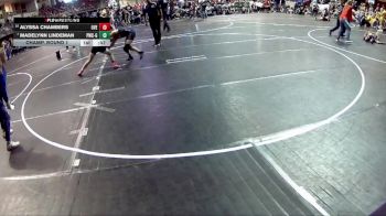 101 lbs Champ. Round 1 - Madelynn Lindeman, Palmyra Wrestling Club - Girls vs Alyssa Chambers, Overton