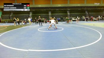 165 lbs Consi Of 4 - Bo Goodman, Pleasant Grove vs Mason Carnrite, Poway