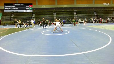 165 lbs Consi Of 4 - Bo Goodman, Pleasant Grove vs Mason Carnrite, Poway