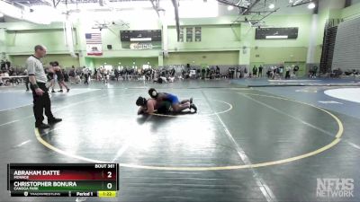 285 lbs Semifinal - Abraham Datte, MONROE vs Christopher Bonura, CANOGA PARK