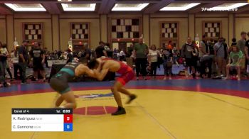 61 kg Consi Of 4 - Kyler Rodriguez, New Jersey vs Christian Gannone, Bearcat Wrestling Club