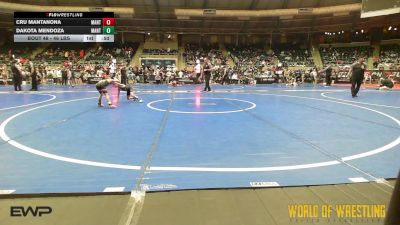 46 lbs Final - Cru Mantanona, MANTANONA-TC vs Dakota Mendoza, MANTANONA-TC