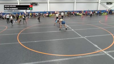 144 lbs Champ. Round 1 - Blake Scrimenti, Unattached vs Julian Wilson, .