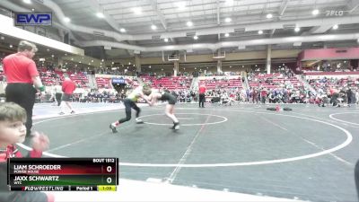 72 lbs Champ. Round 2 - Jaxx Schwartz, WTC vs Liam Schroeder, Power House