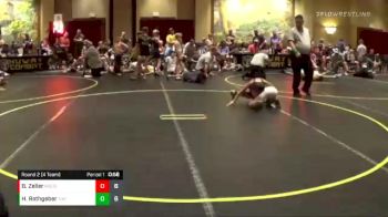 72 lbs Round 2 (4 Team) - Brodie Zeller, MO Outlaws Gold vs Hayden Rathgeber, The Untouchables Black