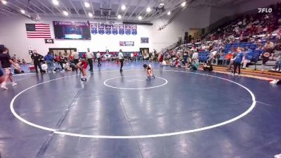 138 lbs Cons. Semi - Nehemiah Young, Dean Morgan vs Jeffery Valadez, Clear Creek Middle School