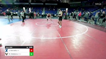 165 lbs Consi Of 16 #1 - Joseph Karvelis, Xaverian vs Michael Stebbins, Springfield Central