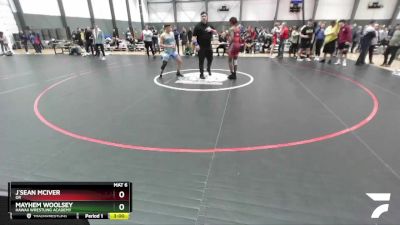 138 lbs Quarterfinal - J`sean Mciver, OR vs Mayhem Woolsey, Hawaii Wrestling Academy