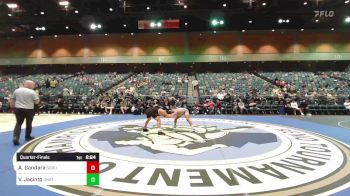 149 lbs Quarterfinal - Aaron Gandara, Southern Oregon vs Victor Jacinto, UNATT-Clackamas