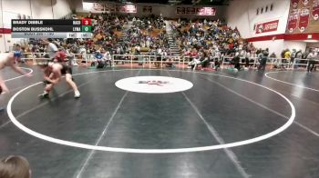 190 lbs Cons. Round 2 - Boston Busskohl, Lyman vs Brady Dibble, Natrona County