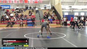 125 lbs Semifinal - Trevon Gray, Pitt-Johnstown vs Kyle Burkholder, Seton Hill