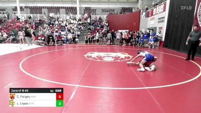 120 lbs Consi Of 16 #2 - Connor Forgey, Holy Innocents' Episcopal vs Logan Lopez, St. Paul's School