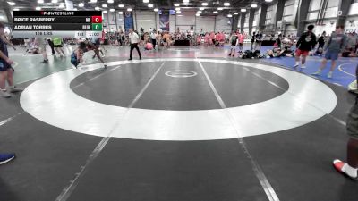 106 lbs Rr Rnd 3 - Brice Rasberry, MF Army vs Adrian Torres, Blue Wave