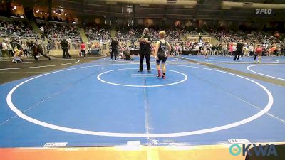 100 lbs Consi Of 16 #1 - Nash Ramaeker, Bartlesville Wrestling Club vs Darren Lane, Noble Takedown Club