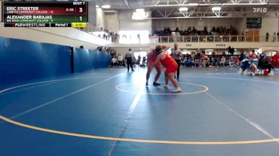 149 lbs Round 3 (6 Team) - Eric Streeter, Labette Community College vs Alexander Barajas, Big Bend Community College