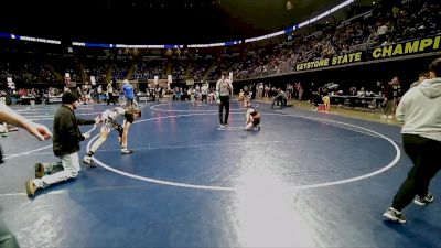 100 lbs Consy 4 - Ava Turgeman, Meyersdale vs Gracelyn Tingler, Albert Gallatin