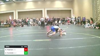 106 lbs Semifinal - Kawika Freeman, Chain Wr Acd vs Xander Fronhofer, Beat The Streets LA