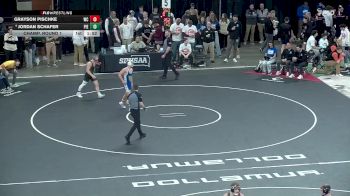 Champ. Round 1 - Grayson Pischke, West Central vs Jordan Schafer, Pierre T.F. Riggs