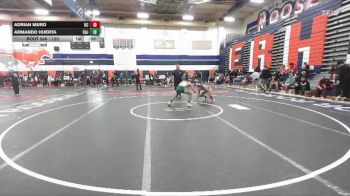 120 lbs Cons. Round 4 - Armando Huerta, Cajon vs Adrian Muro, Rancho Cucamonga