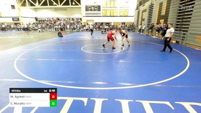 197A lbs Rr Rnd 1 - Max Agresti, Harvard vs Chris Murphy, Army West Point