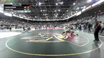 190 lbs Cons. Round 5 - Colton Munns, Madison vs Wyatt Cox, Vale