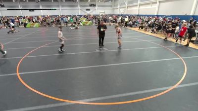 95 lbs Cons. Round 2 - Alex Randall, Unattached vs Hunter Thorne, Unattached