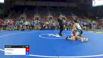 138 lbs Round Of 128 - Joshua McMillan, Michigan vs Reed Patera, Nebraska