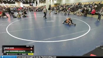 70 lbs Cons. Round 4 - Logan Gass, IA vs Peter Alexander Schutz, MN